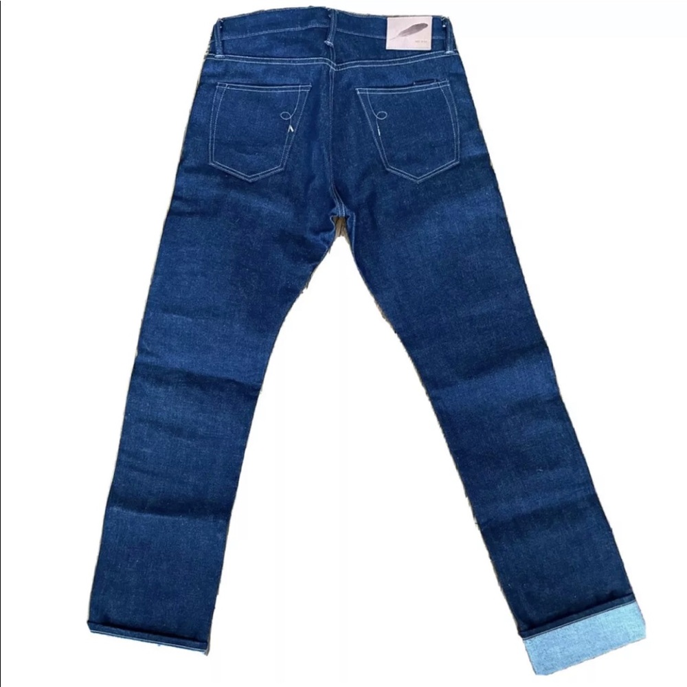 Rogue Territory RGT Stanton Slim Straight Sz 30x36 Raw Japanese Selvedge Denim